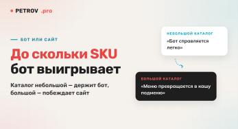 Телеграм-бот-магазин с корзиной: когда он выгоднее сайта
