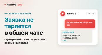 Корпоративный телеграм-бот: заявки, отчёты и онбординг сотрудников